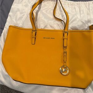 Michael Kors Mustard Yellow Tote